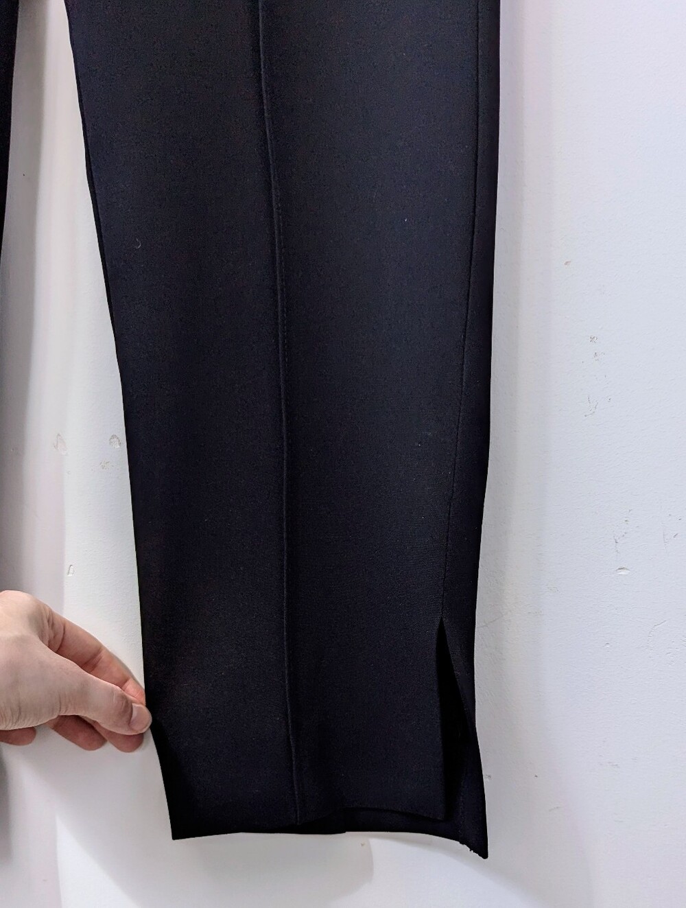 Cinq à Sept Brianne Slim Fit Black Trouser Pant - Picture 9 of 14